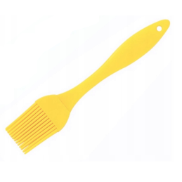Pędzel pędzelek silikonowy kuchenny żółty