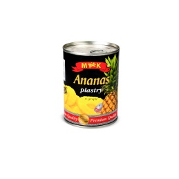 Ananas Plastry w syropie 565G